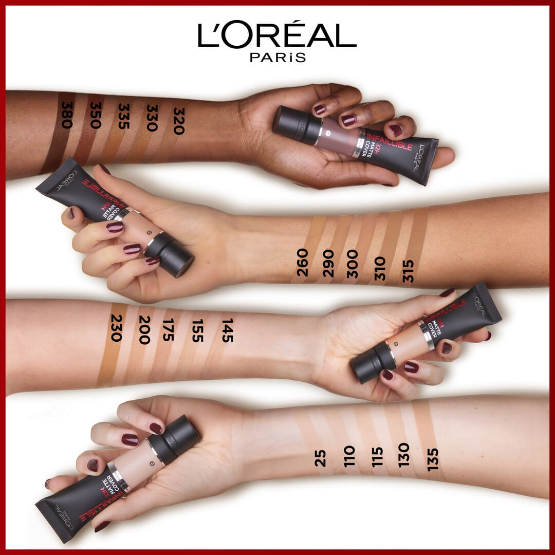 Loreal Paris Infaillible 32H Matte Cover 115 Warm Undertone 30 ml