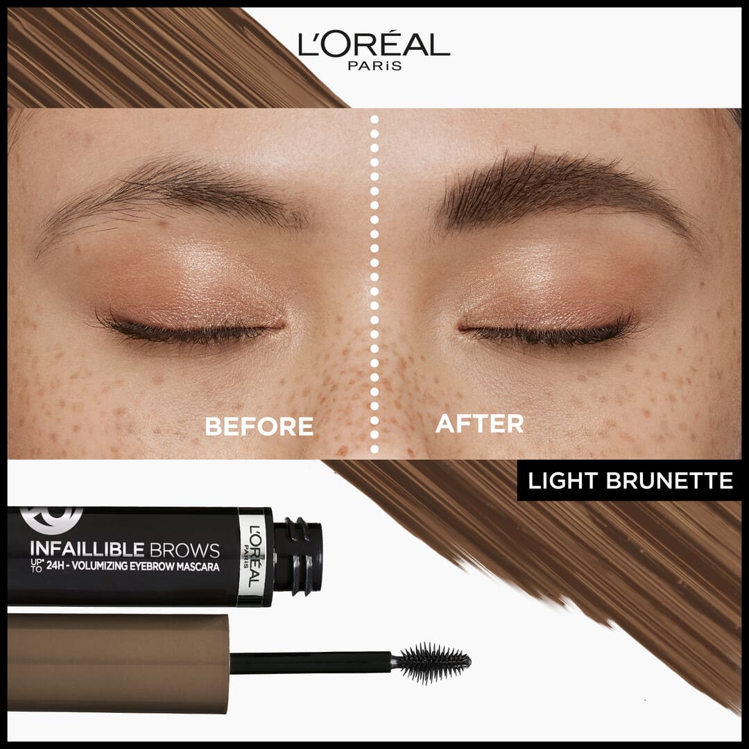 Loreal Paris Infaillible Brows 24H Volumizing Eyebrow Mascara 5.0 Light Brunette 5 ml