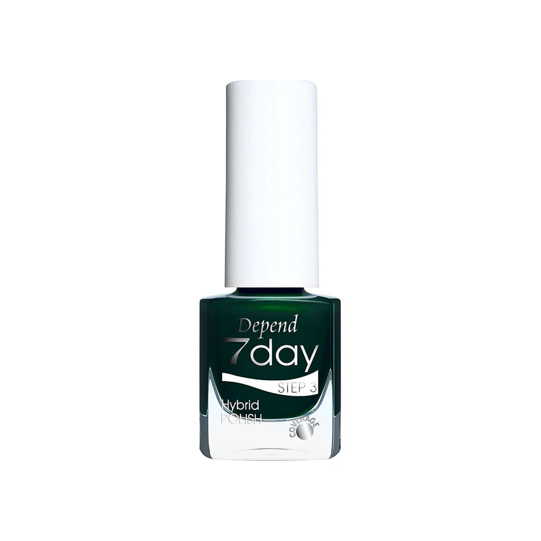 Depend 7day Hybrid Polish Showstopper 7334 Sparkles Green 5 ml