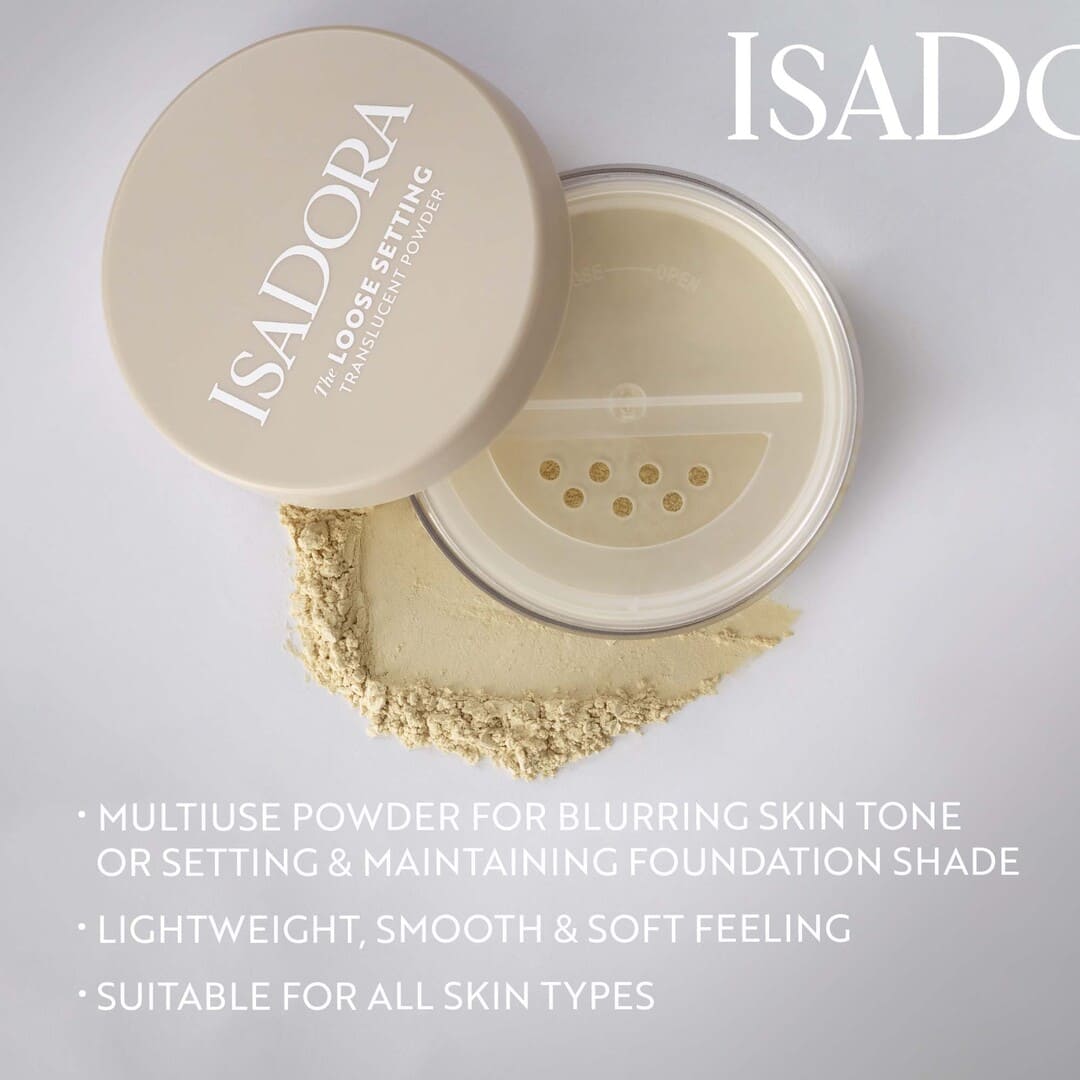 IsaDora The Loose Setting Translucent Powder 00 Translucent 9g