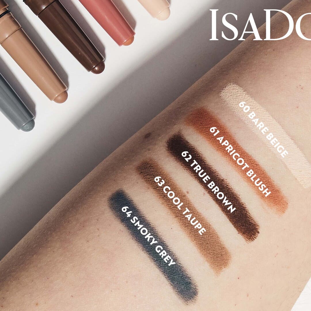 IsaDora The Matte Eyeshadow Stick 64 Smoky Grey 1.2g