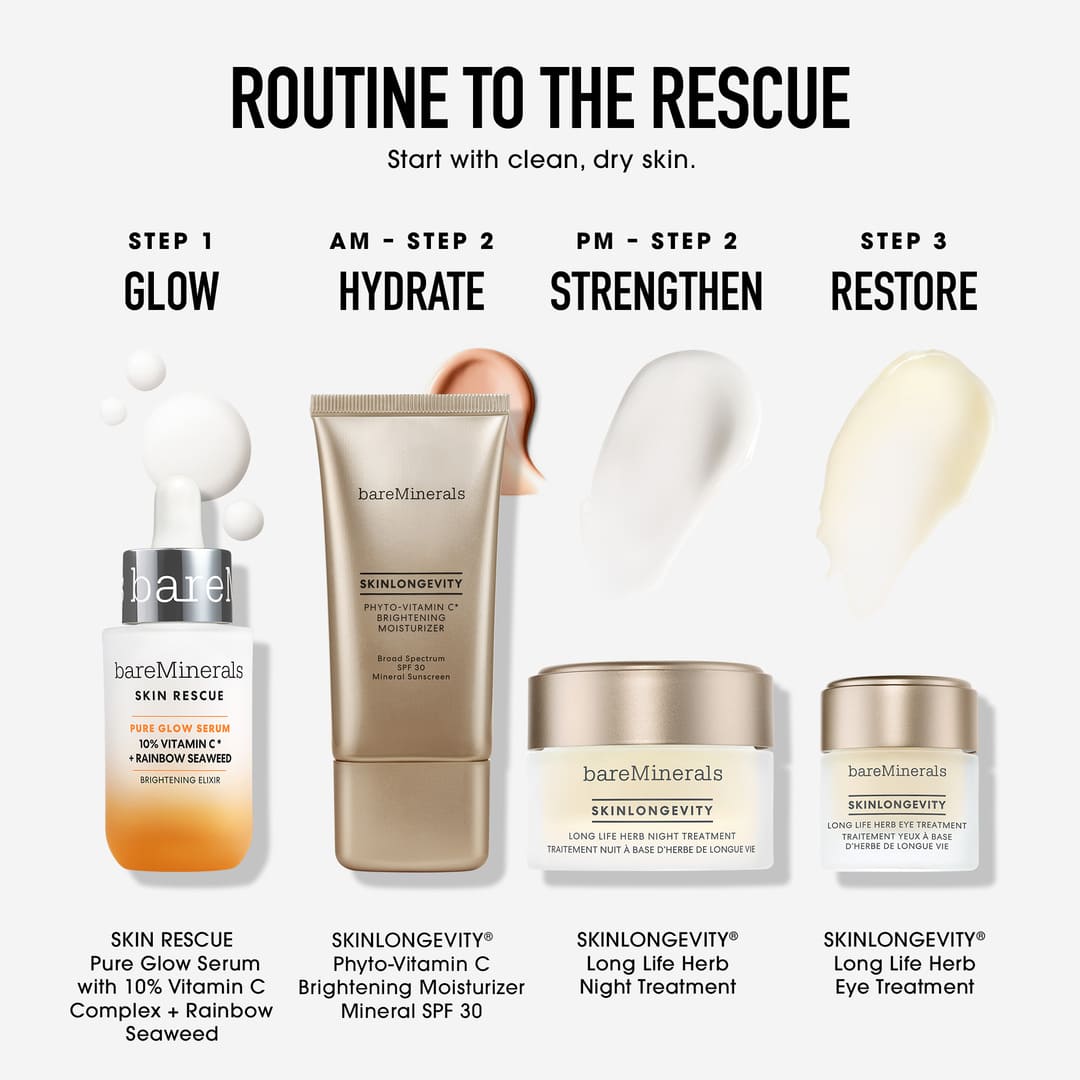 bareMinerals Skin Rescue Pure Glow Serum 30 ml