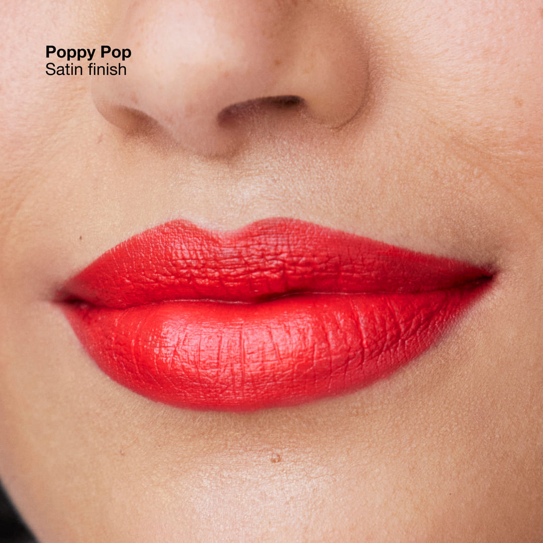 Clinique Pop Longwear Lipstick Satin Poppy Pop 3.9g