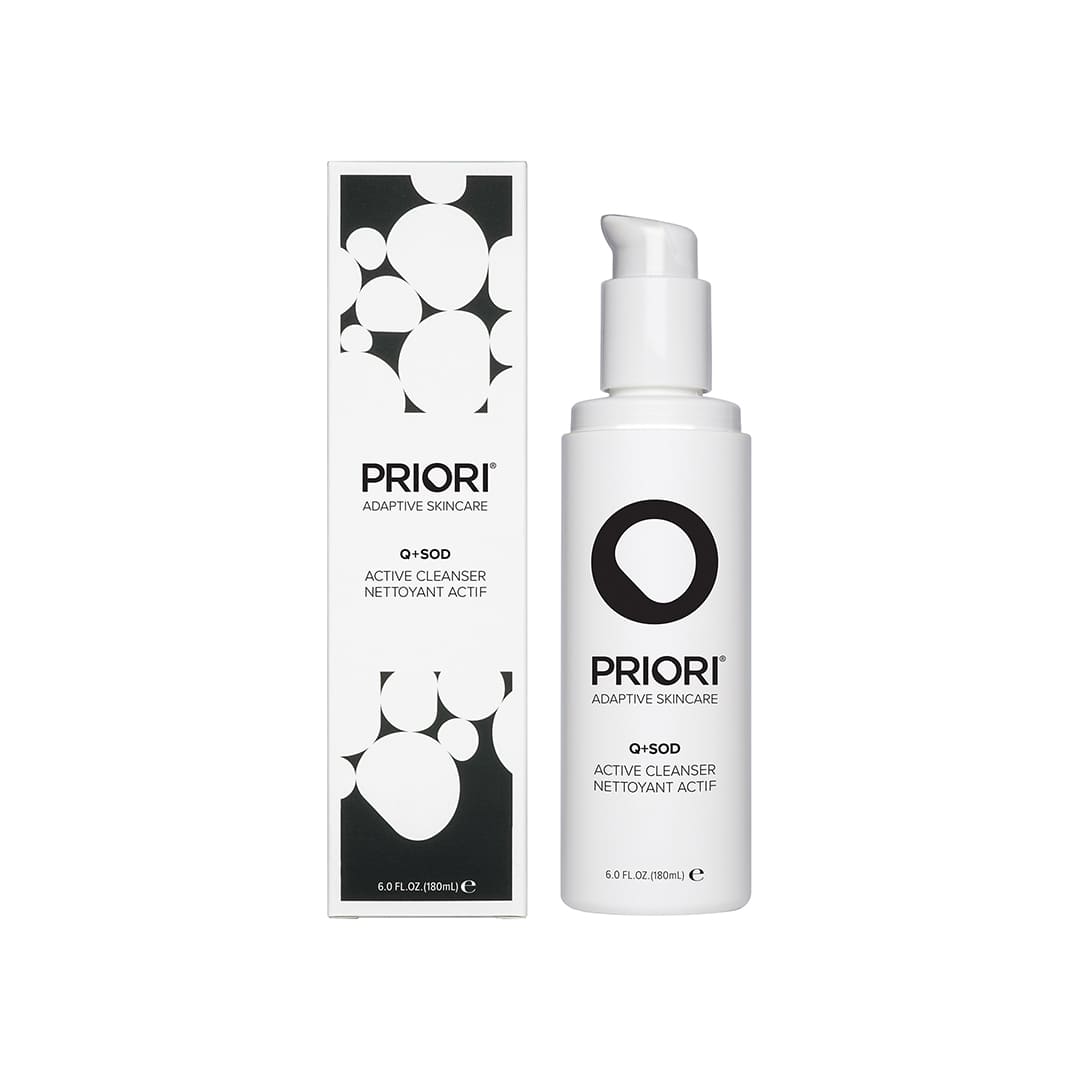 Priori Q+Sod Active Cleanser 180 ml