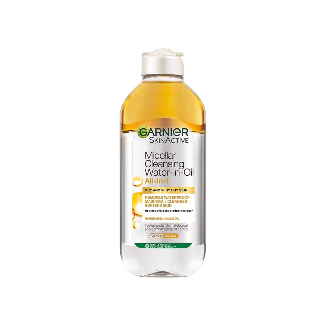 Garnier Skin Active Micellar Cleansing Water In Oil Dry And Very Dry Skin 400 ml