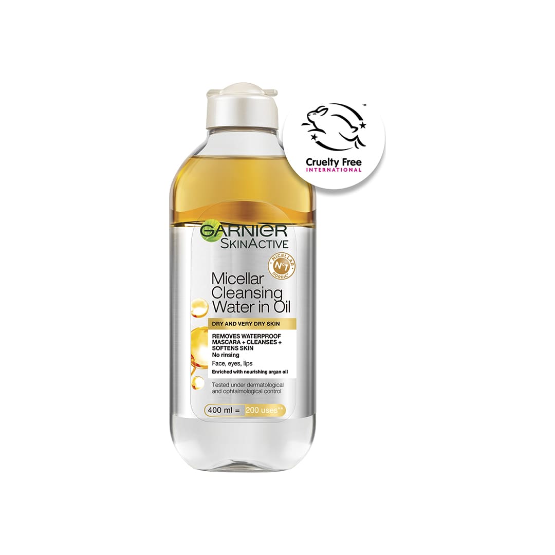 Garnier Skin Active Micellar Cleansing Water In Oil Dry And Very Dry Skin 400 ml