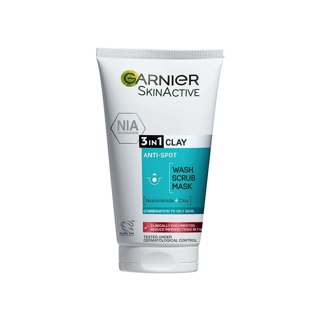 Garnier Skin Active Pure Active 3 In 1 Clay 150 ml