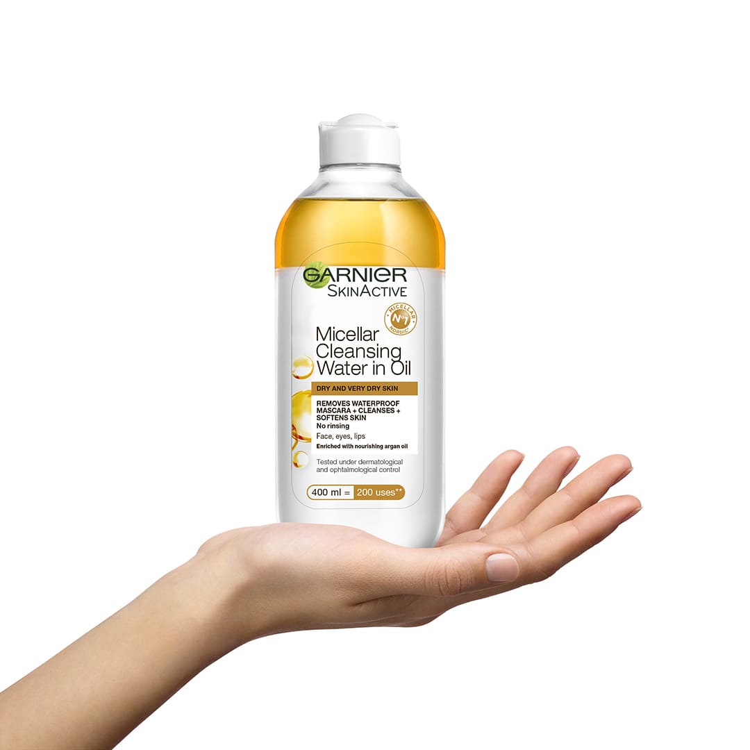 Garnier Skin Active Micellar Cleansing Water In Oil Dry And Very Dry Skin 400 ml