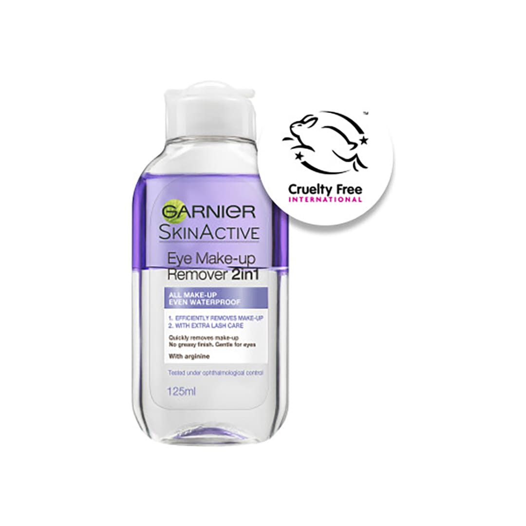 Garnier Skin Active Eye Make Up Remover 2 In 1 125 ml