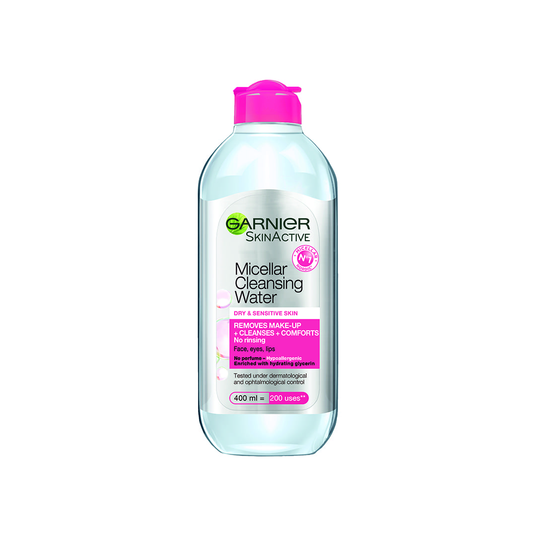 Garnier Skin Active Micellar Cleansing Water Dry And Sensitive Skin 400 ml