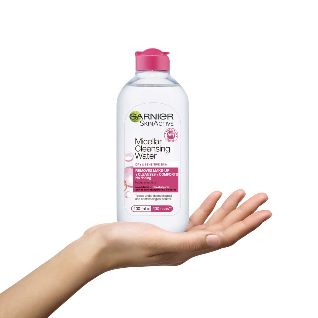 Garnier Skin Active Micellar Cleansing Water Dry And Sensitive Skin 400 ml