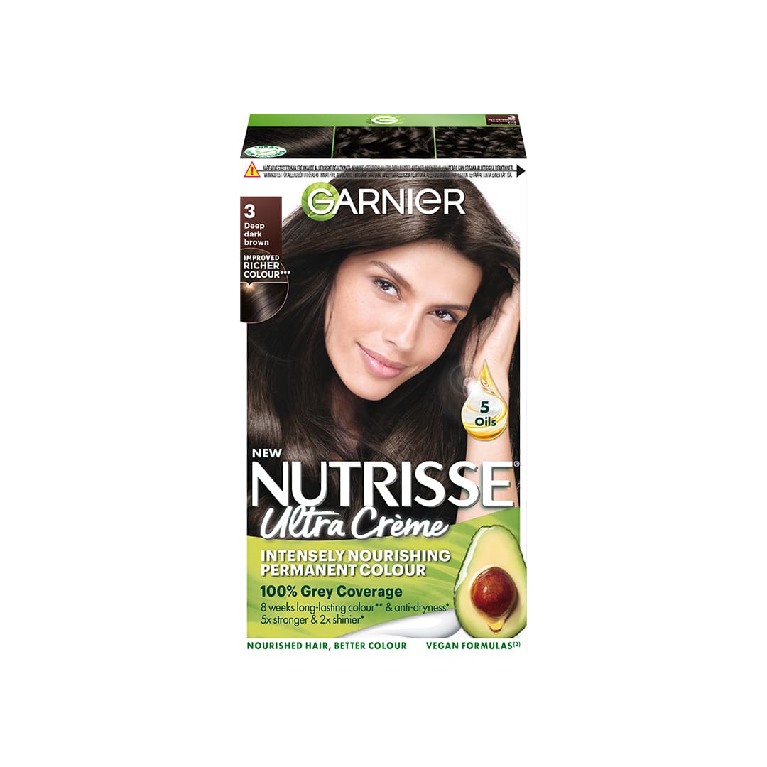 Garnier Nutrisse Ultra Creme 3.0 Deep Dark Brown