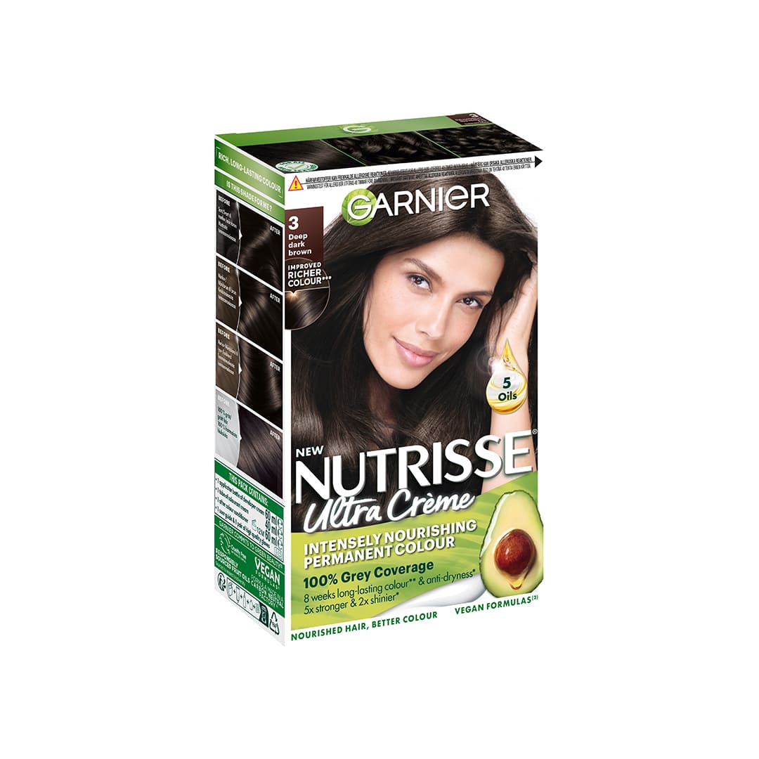 Garnier Nutrisse Ultra Creme 3.0 Deep Dark Brown