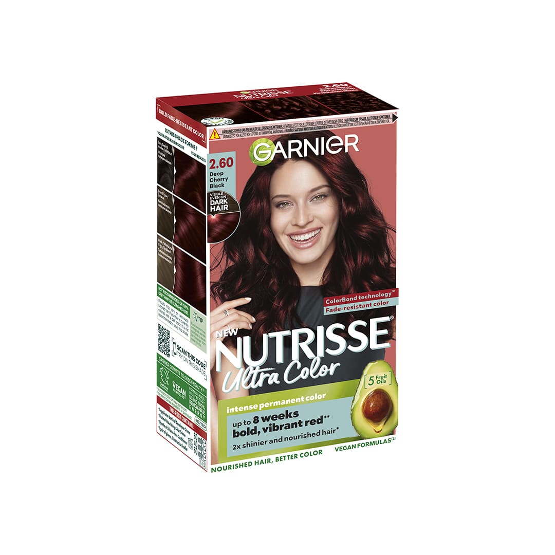 Garnier Nutrisse Ultra Color 2.60 Röd Svartbrun