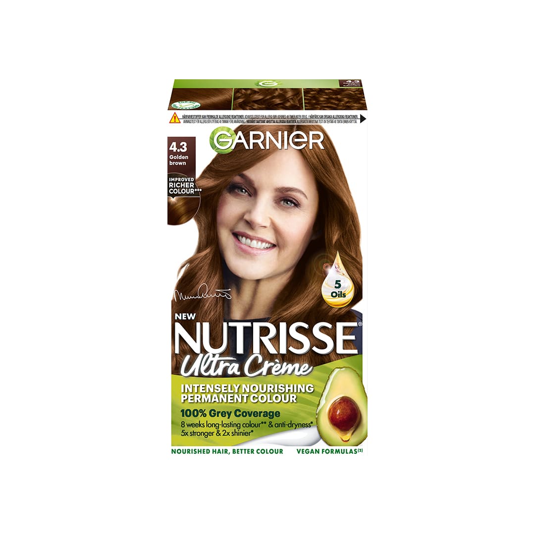 Garnier Nutrisse Ultra Creme 4.3 Golden Brown