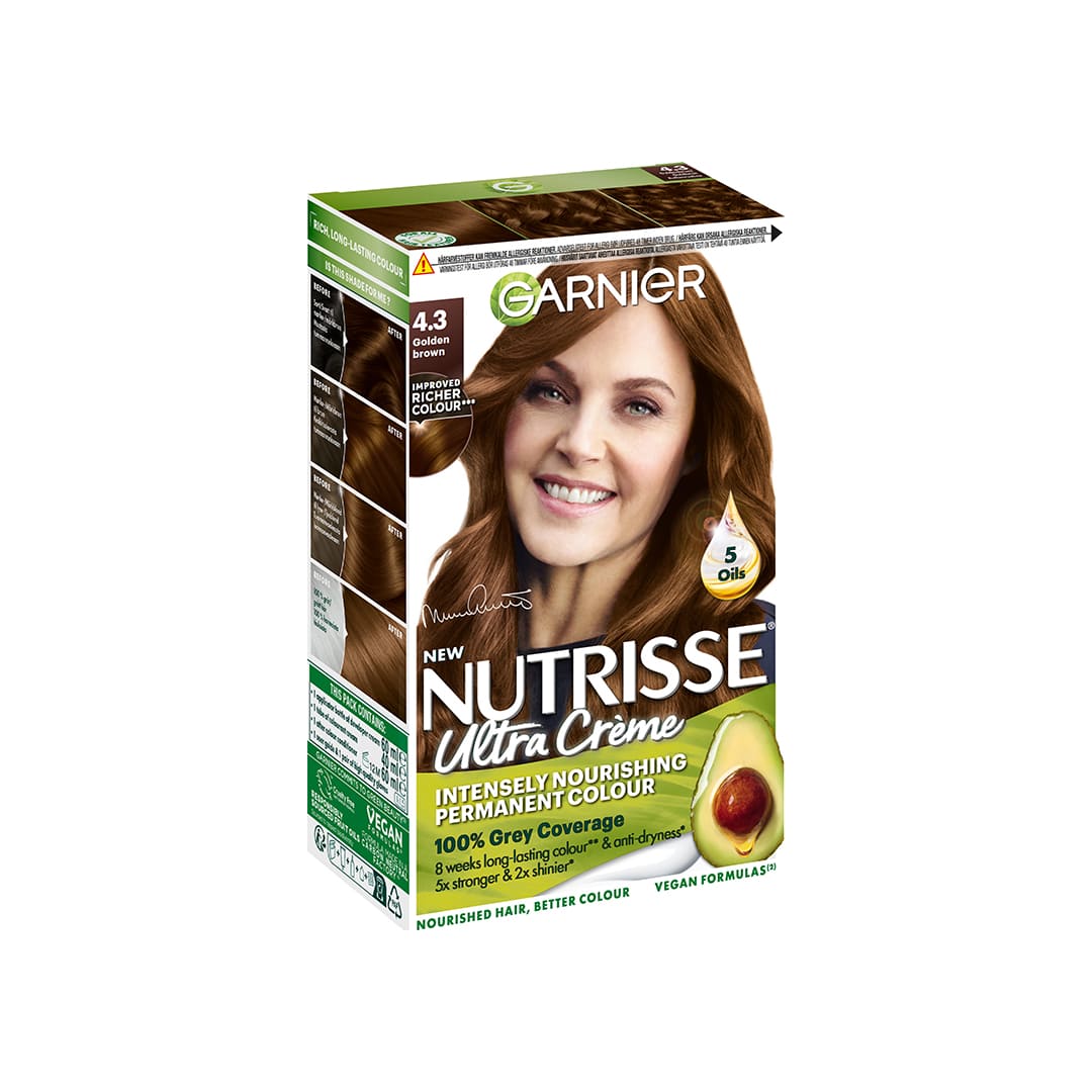 Garnier Nutrisse Ultra Creme 4.3 Golden Brown