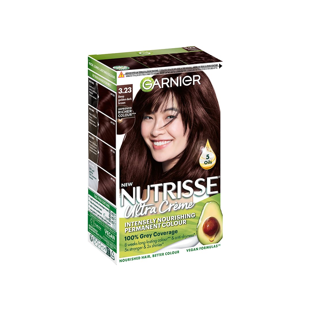 Garnier Nutrisse Ultra Creme 3.23 Deep Golden Dark Brown