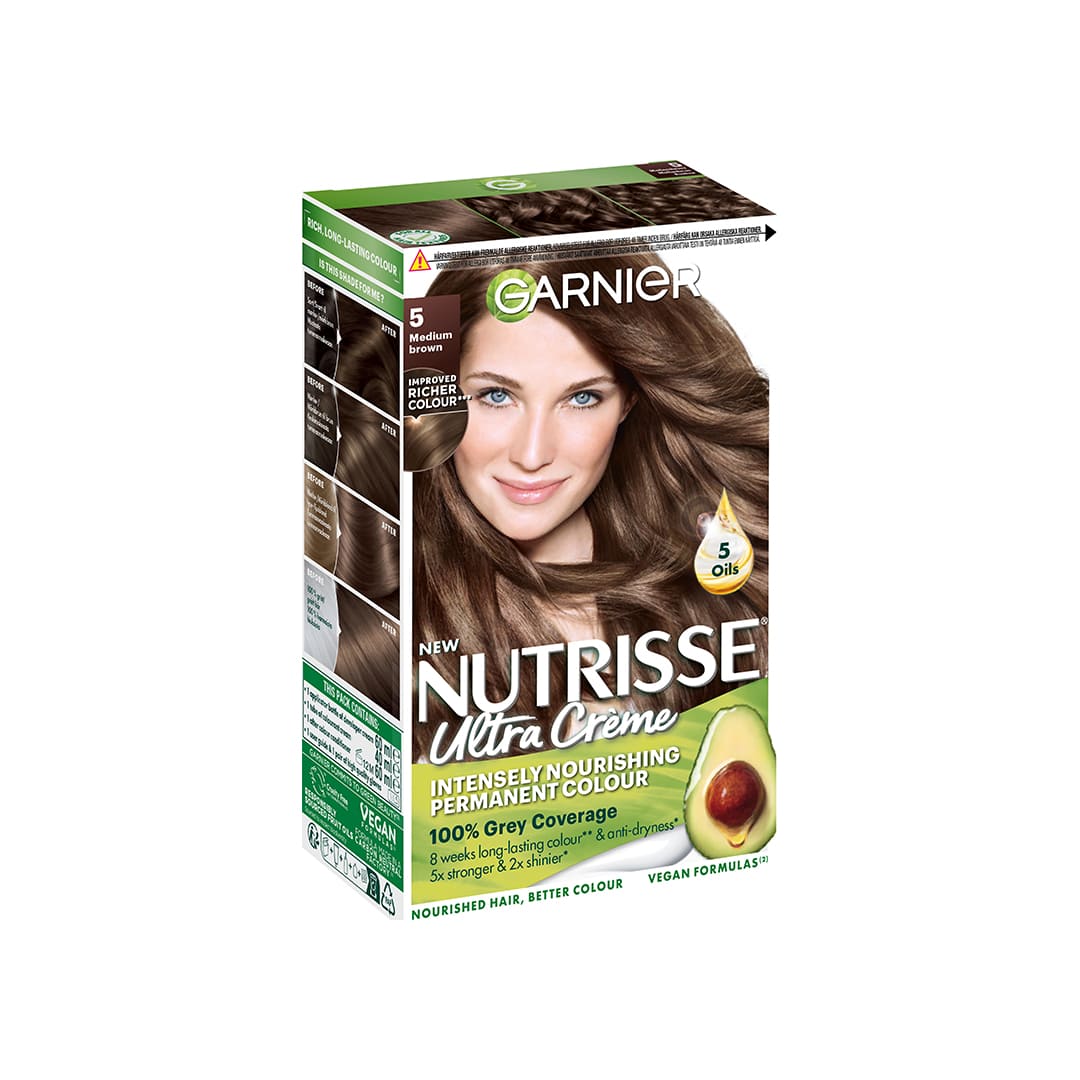 Garnier Nutrisse Ultra Creme 5.0 Medium Brown