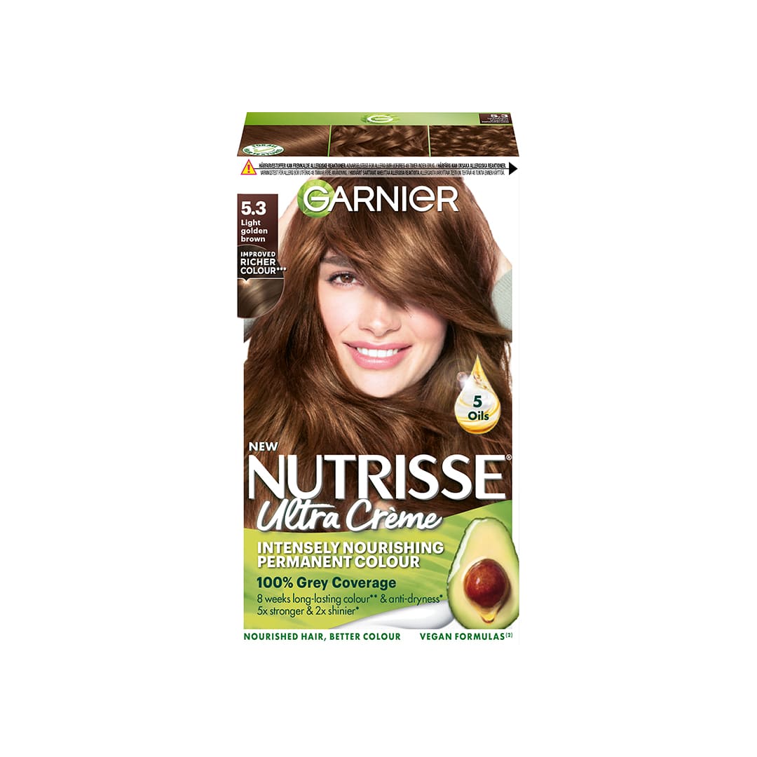 Garnier Nutrisse Ultra Creme 5.3 Light Golden Brown