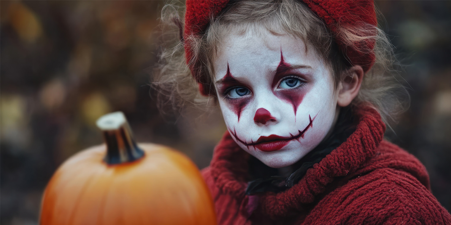 Enkla Halloween-sminkningar för barn