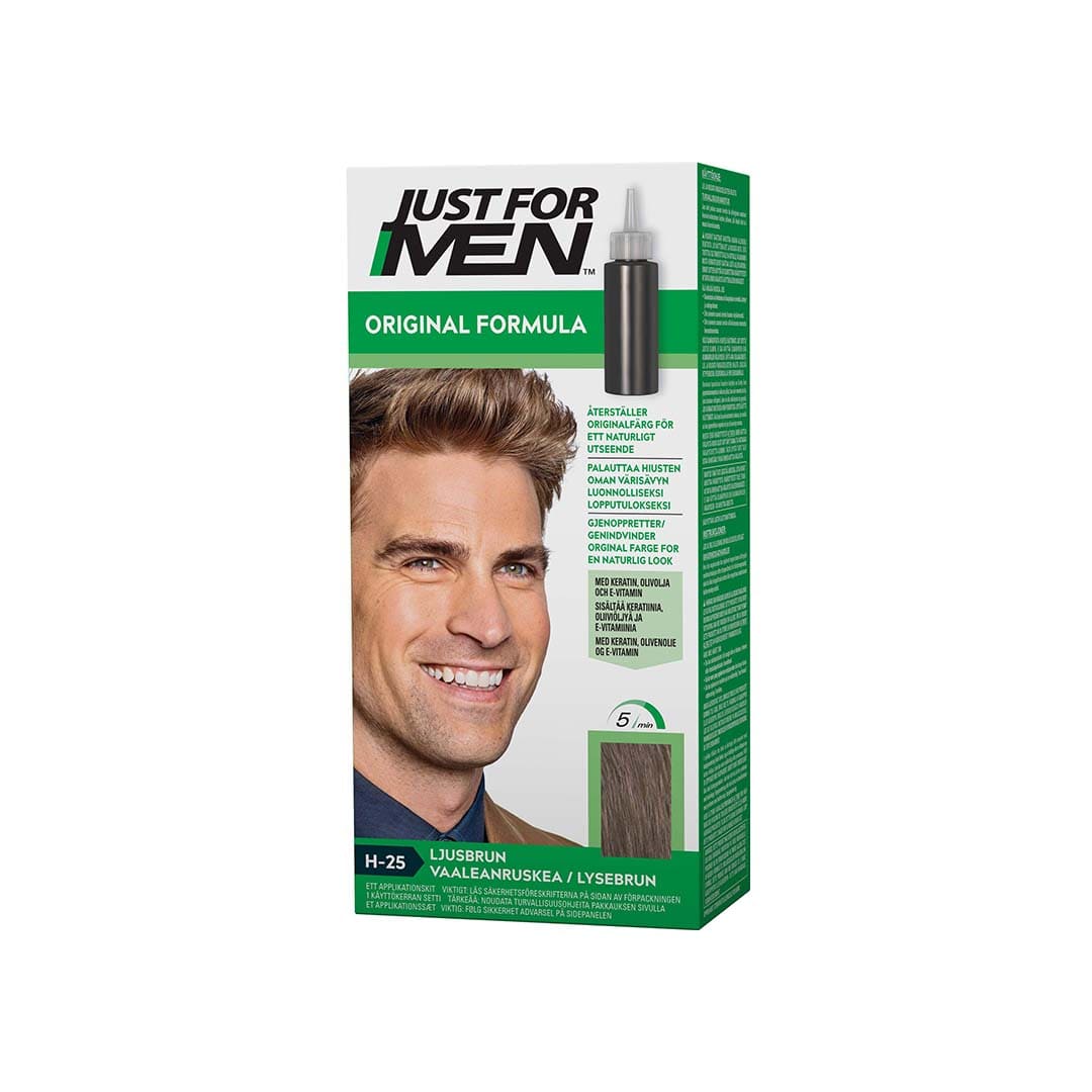 Just For Men Original Formula Hårfärg Ljusbrun