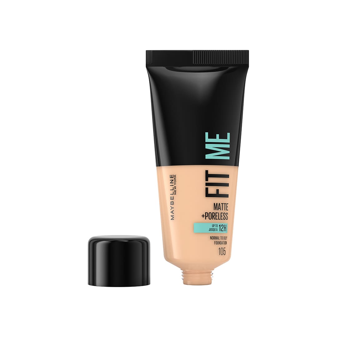 Maybelline Fit Me Matte And Poreless Foundation 105 Natural Ivory 30 ml