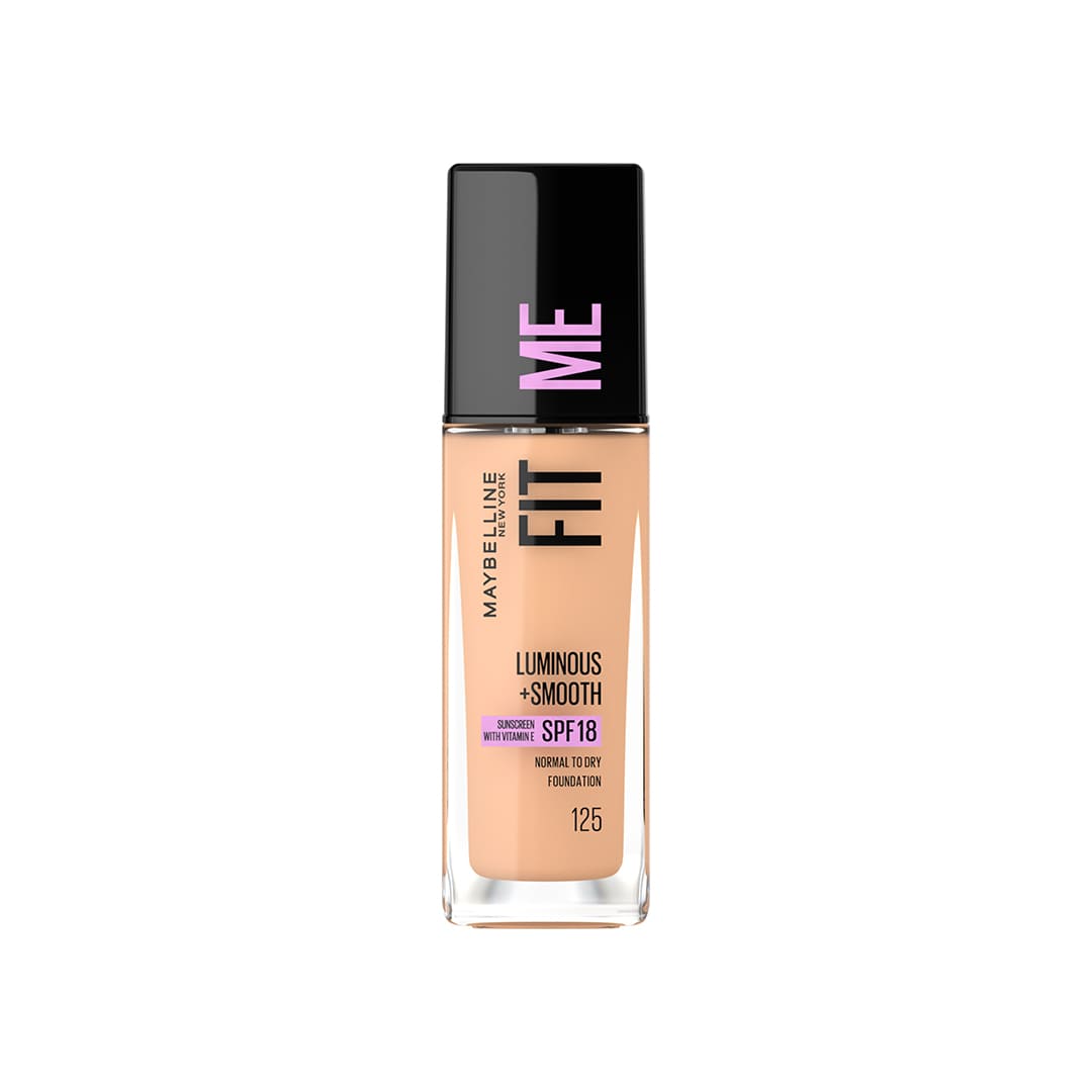 Maybelline Fit Me Luminous And Smooth Foundation 125 Nude Beige 30 ml