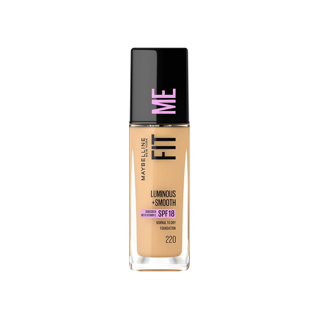 Maybelline Fit Me Luminous And Smooth Foundation 220 Natural Beige 30 ml