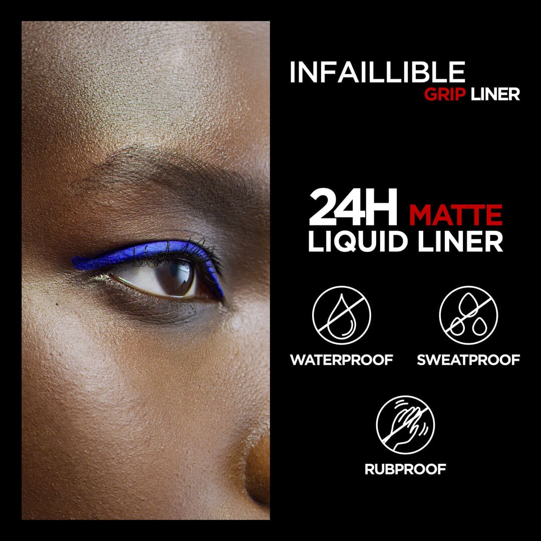 Loreal Paris Infaillible Grip 24H Matte Liquid Liner 1 Matte Black 3 ml