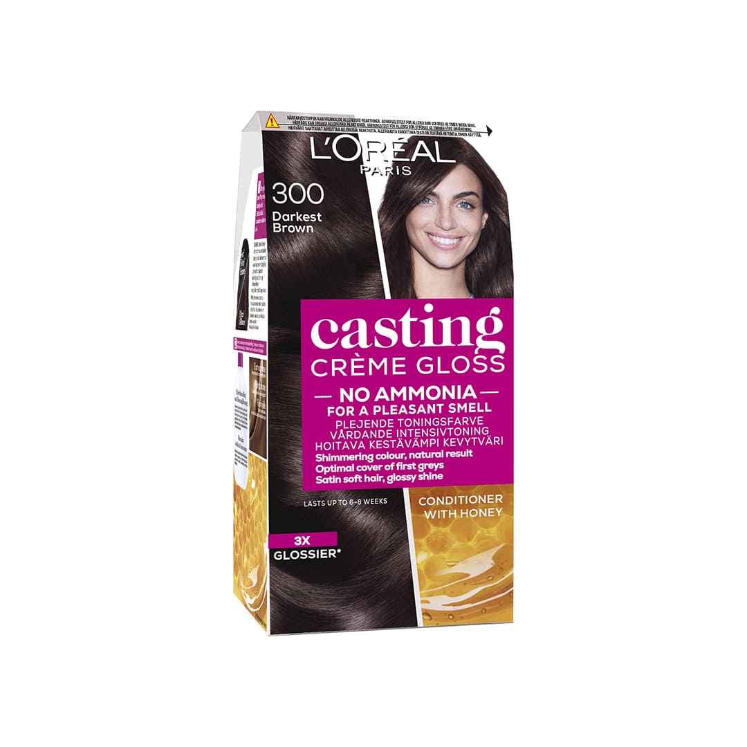 Loreal Paris Casting Creme Gloss 300 Darkest Brown