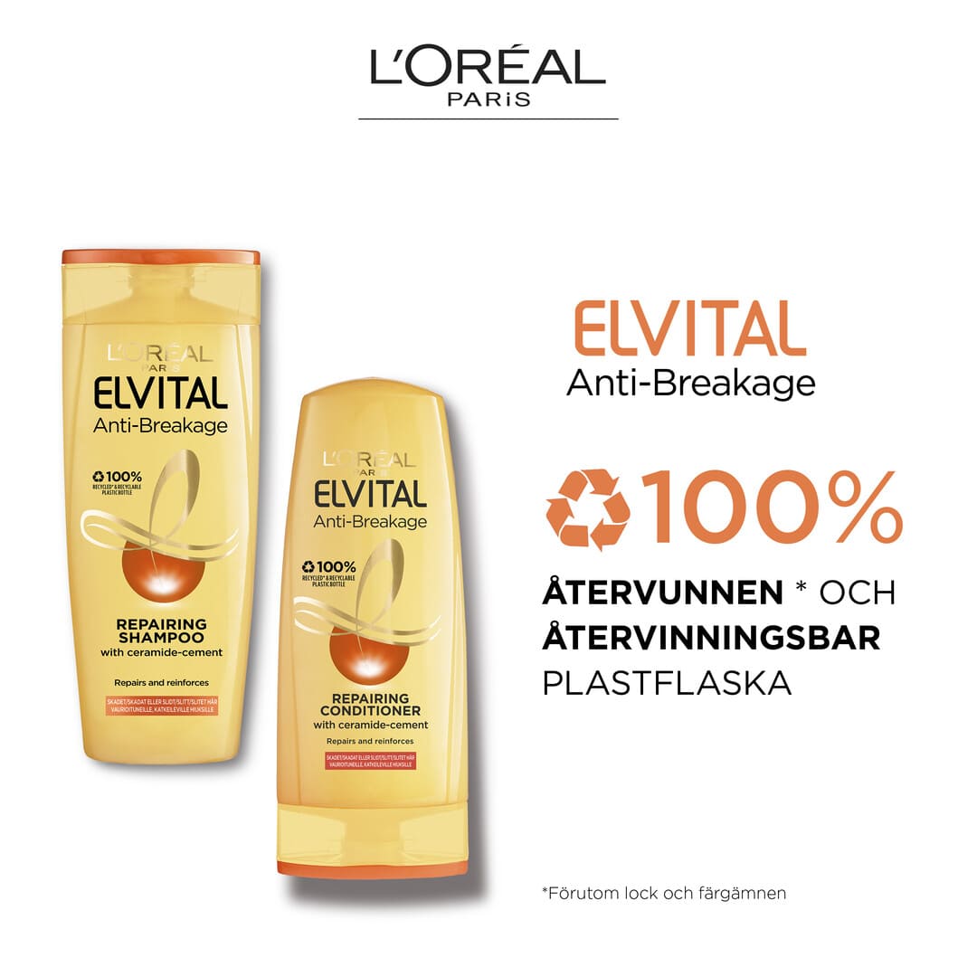 Loreal Paris Elvital Anti Breakage Repairing Shampoo 250 ml