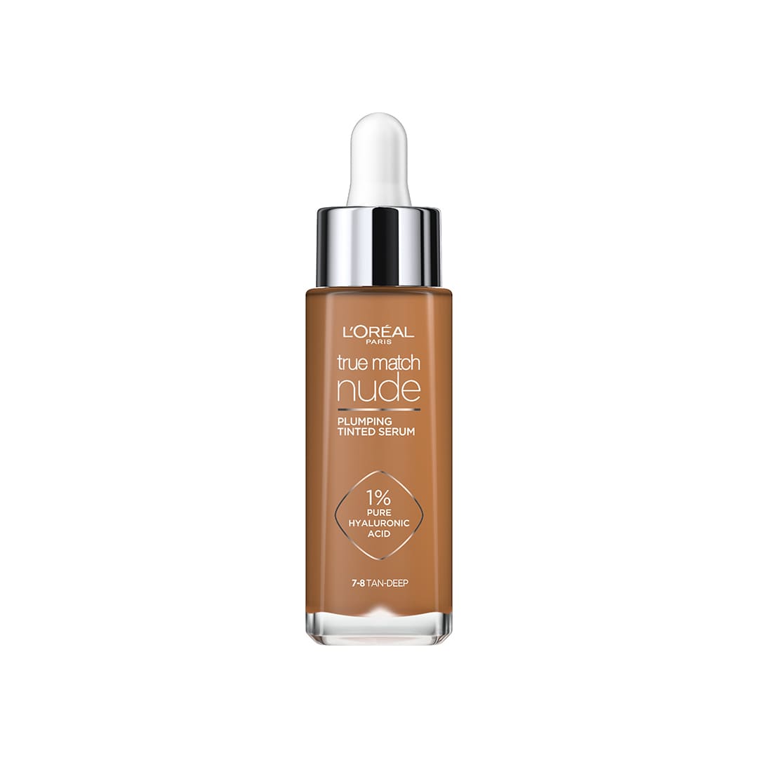 Loreal Paris True Match Nude Plumping Tinted Serum 7-8 Tan Deep 30 ml