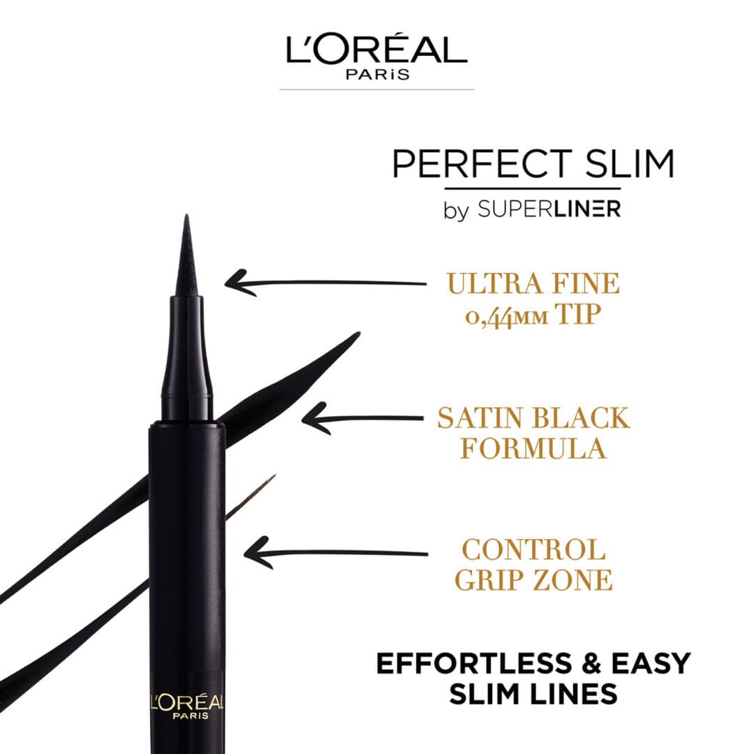 Loreal Paris Superliner Perfect Slim 1 Black 1.1g