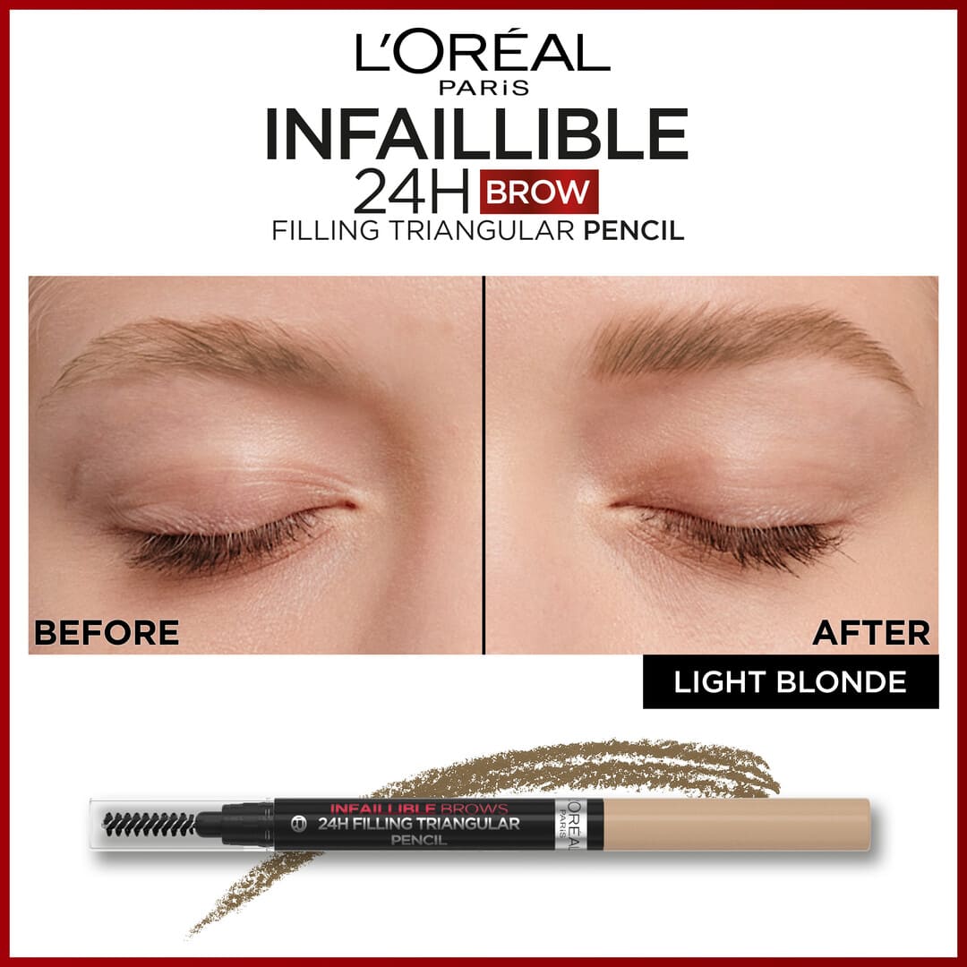 Loreal Paris Infaillible Brows 24H Filling Triangular Pencil 5.0 Light Brunette