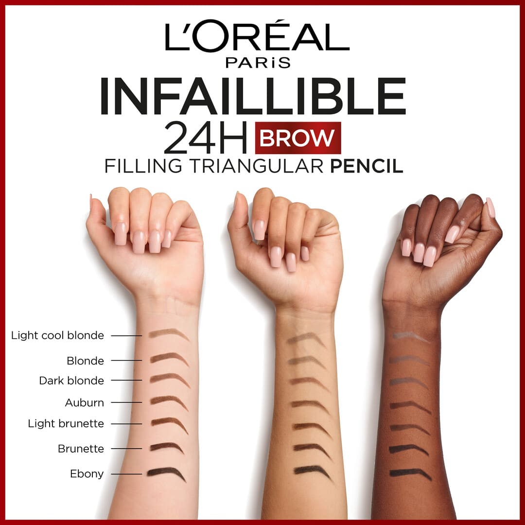 Loreal Paris Infaillible Brows 24H Filling Triangular Pencil 5.0 Light Brunette