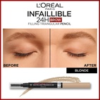 Loreal Paris Infaillible Brows 24H Filling Triangular Pencil 7.0 Blonde 1 ml