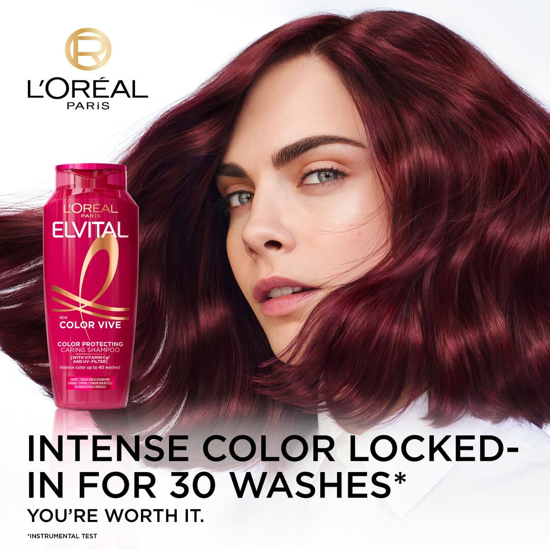 Loreal Paris Elvital Color Vive Caring Shampoo 250 ml