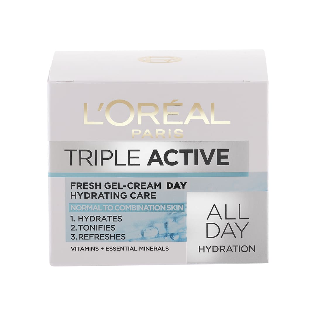 Loreal Paris Triple Active Fresh Day Cream Normal To Combination Skin 50 ml