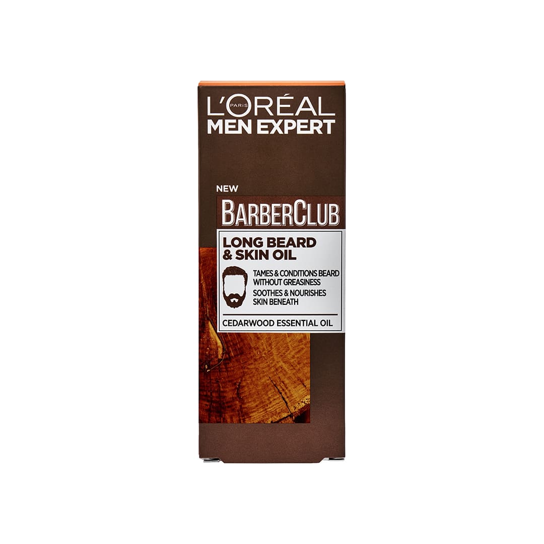 Loreal Men Expert Barber Club Long Beard And Skin Oil 30 ml