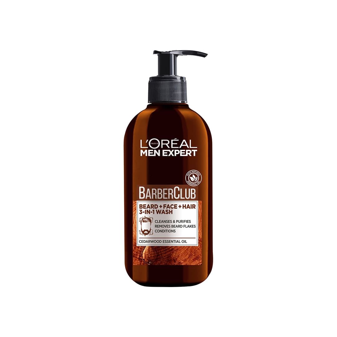 Loreal Men Expert Barber Club 3 In 1 Wash 200 ml