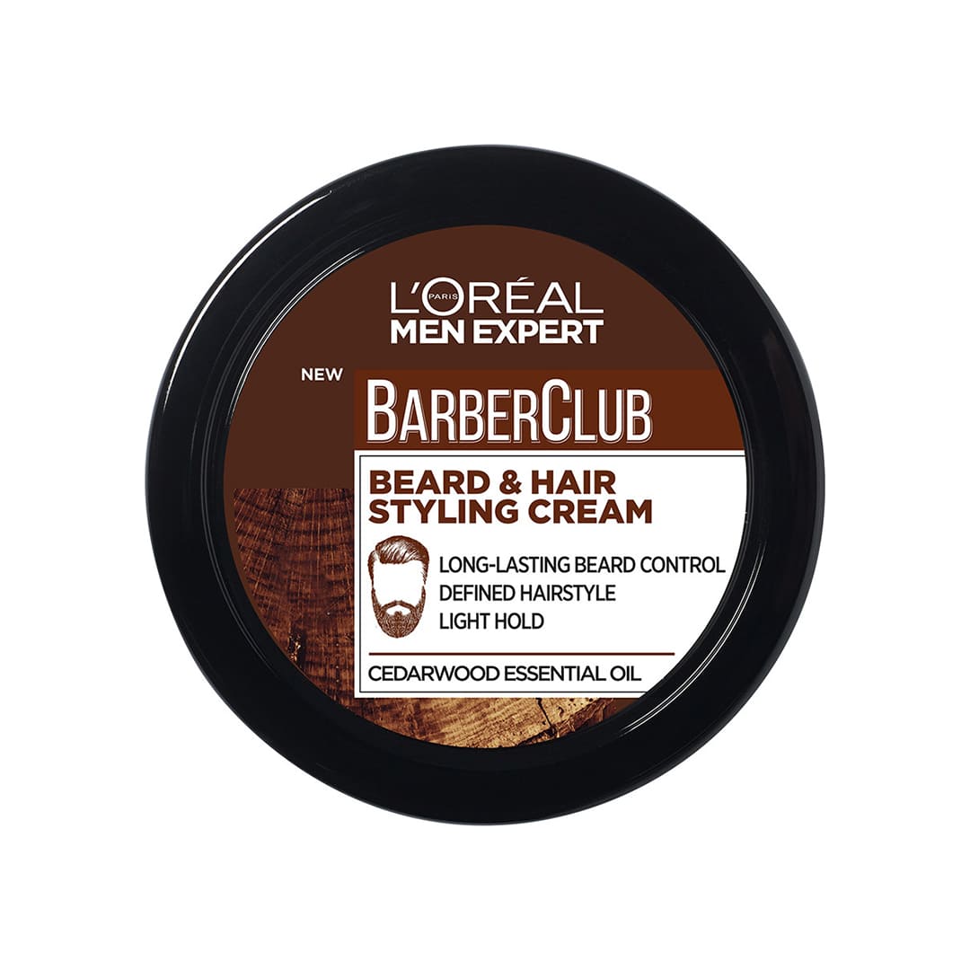 Loreal Men Expert Barber Club Beard And Hair Styling Cream 75 ml