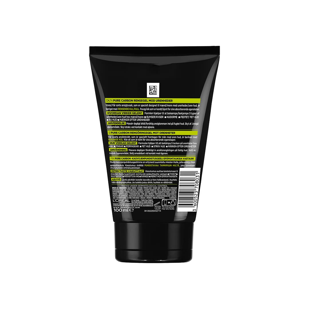 Loreal Men Expert Pure Carbon Anti Imperfection Daily Face Wash 100 ml