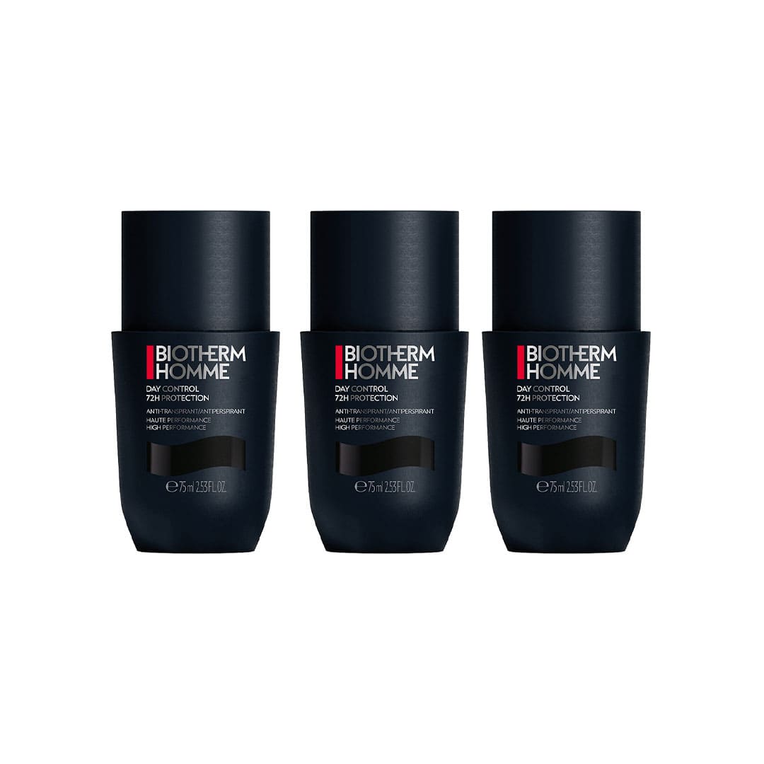 Biotherm Homme 48H Day Control Deo Roll On 3 x 75 ml