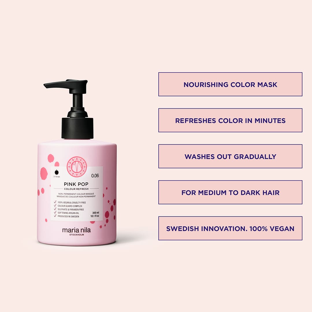 Maria Nila Colour Refresh Pink Pop 0.06 300 ml