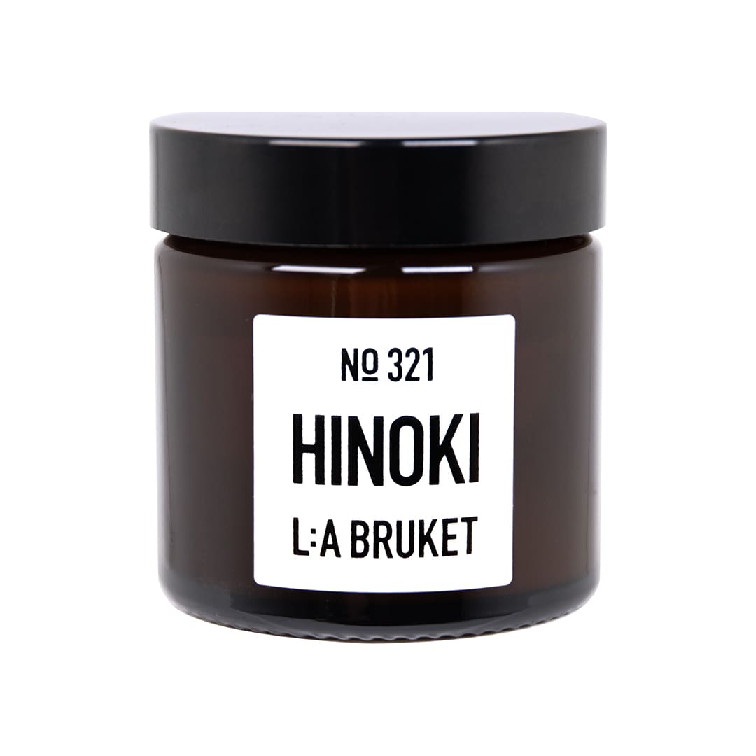 LA Bruket 321 Doftljus Hinoki 50g