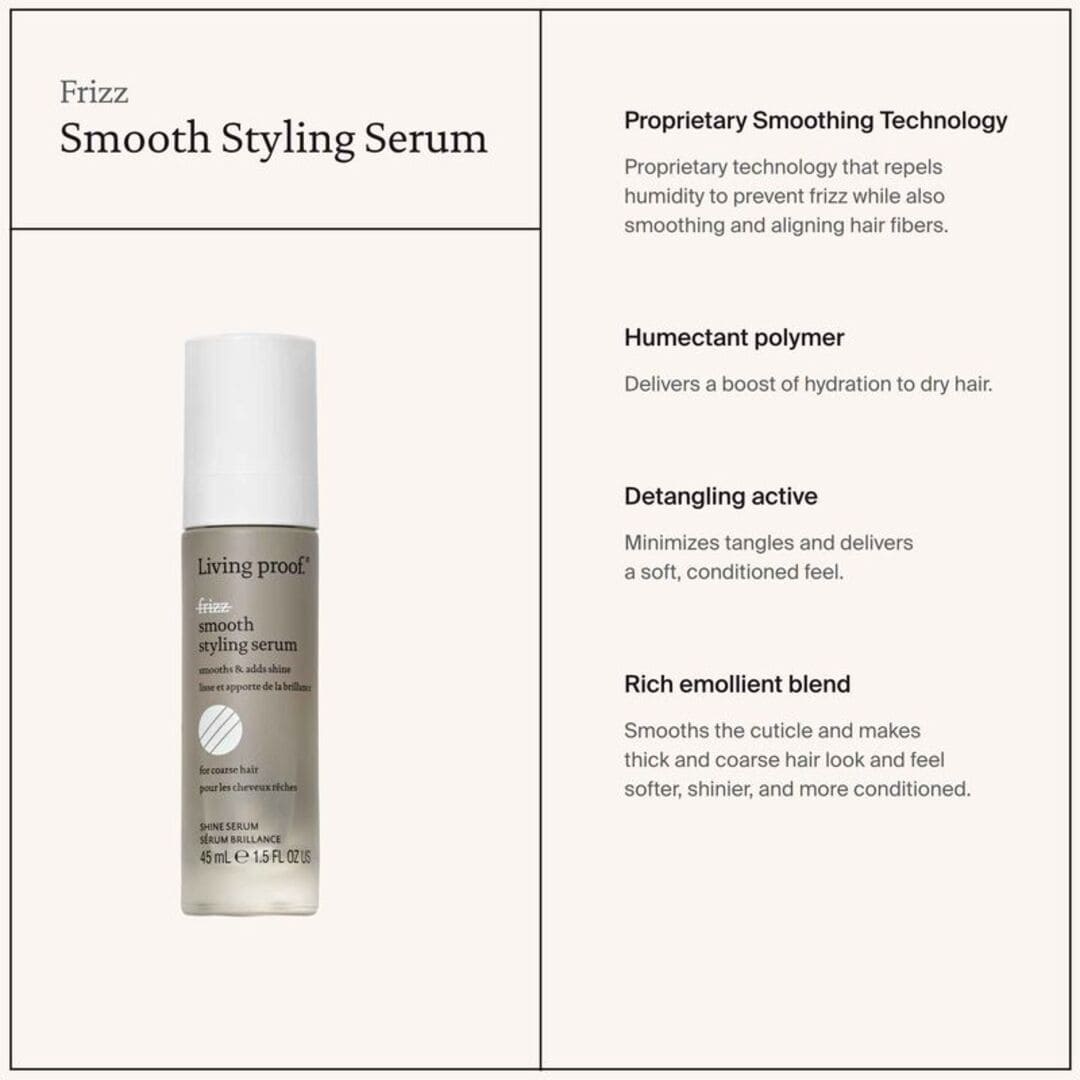 Living Proof No Frizz Smooth Styling Serum 45 ml