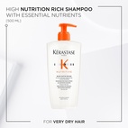 Kerastase Nutritive Bain Satin Riche Shampoo 500 ml