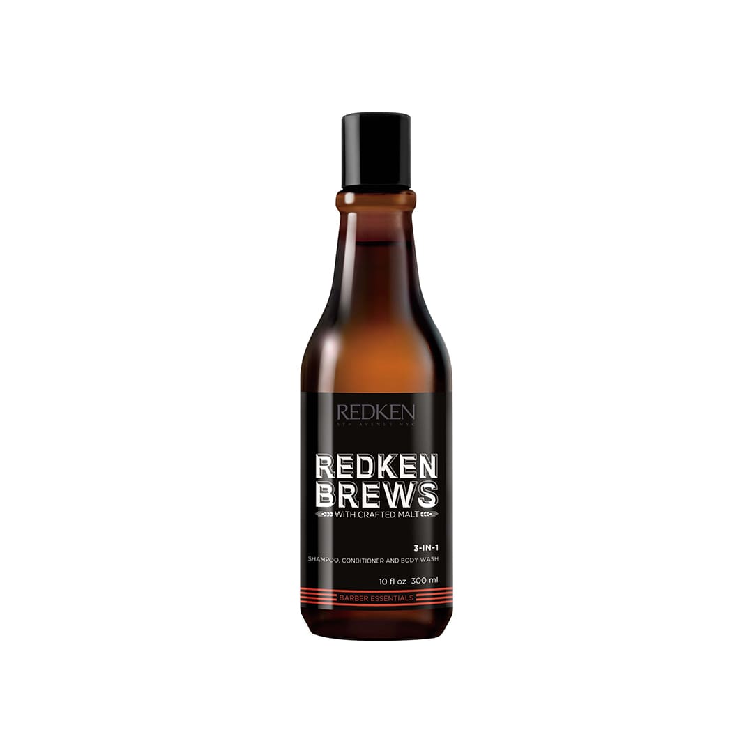 Redken Brews 3 In 1 Shampoo 300 ml