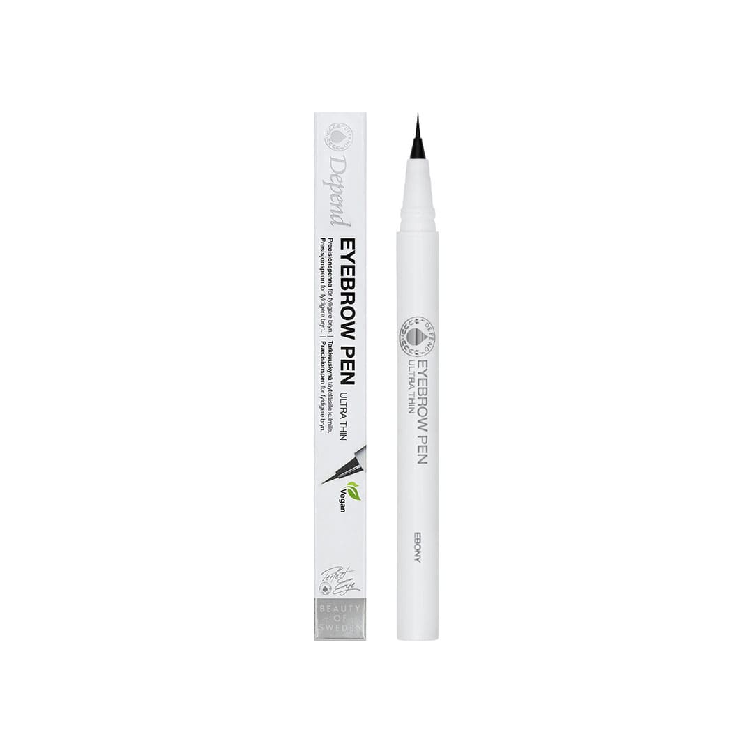 Depend Perfect Eye Eyebrow Pen Ultra Thin Ebony 0.6g