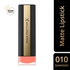 Max Factor Colour Elixir Velvet Matte Lipstick 10 Sunkiss 4g